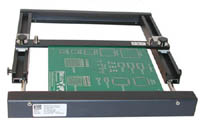XU-1 Basic Retractable BOARD HOLDER for boards up to 12" wide.