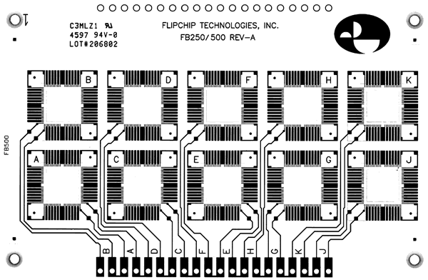 FB500 Flip Chip Board