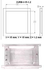 Insert specific for an IC body size 15mm and plastic height 1.2mm