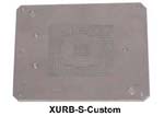 Re-balling stencil matching the custom insert above