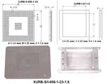 Stencil/Insert Set for component BGA456 (I/O Count 456; Pitch 1.0mm; Body Size 23mm, Plastic Height 1.6mm)